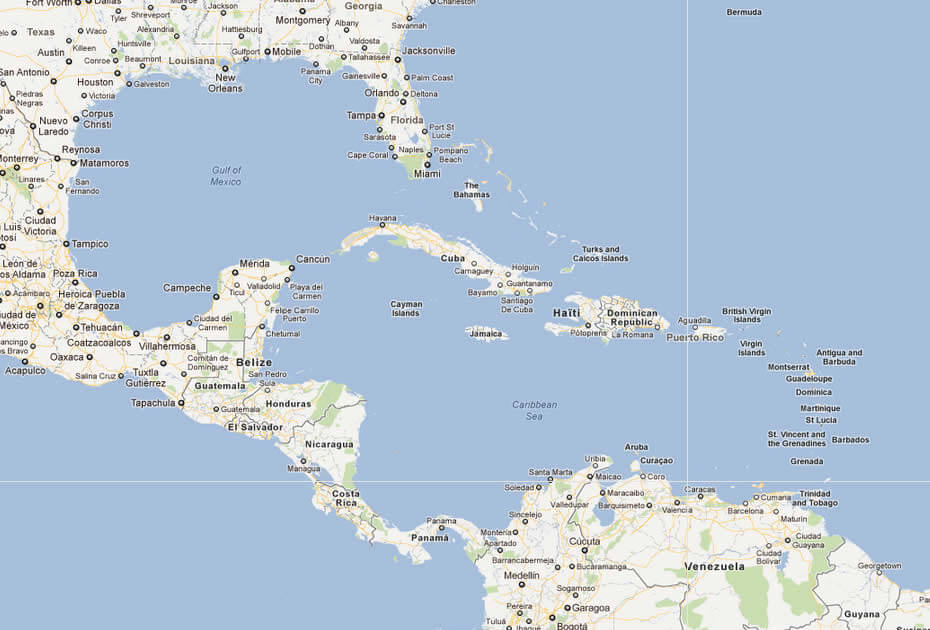 map of anguilla caribbean sea